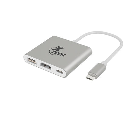 Xtech XTC-565 base para laptop o replicador de puertos, 5 Gbit/s, 3840 x 2160 Pixeles