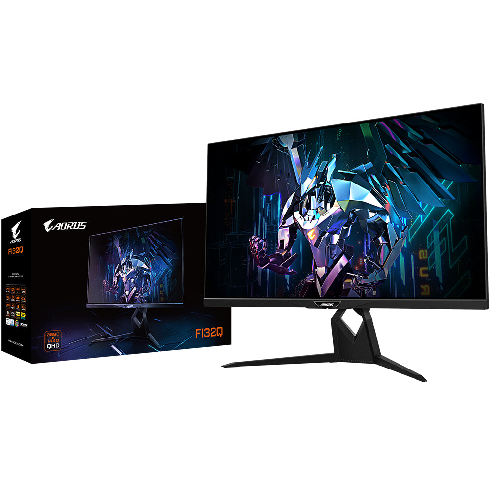 GIGABYTE FI32Q Monitor 80 cm (31.5") 2560 x 1440 Pixeles 2K Ultra HD Edge LED Negro