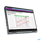 Lenovo ThinkPad X1 Yoga Gen 6 Laptop Storm grey Híbrido (2-en-1) Gris Convertible (Carpeta)