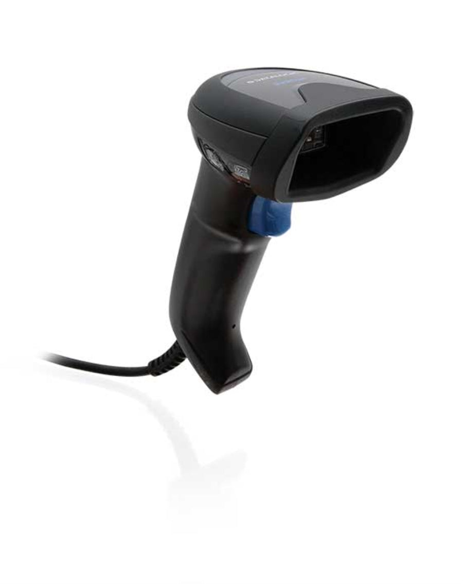 Datalogic QW2520 Lector de código de barras manual 1D/2D Laser Negro, GS1 DataBar, Han Xin, Aztec Code