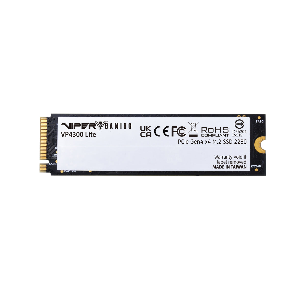 Patriot Memory VP4300 Lite 1 TB M.2 PCI Express 4.0 NVMe, 7400 MB/s, VP4300L1TBM28H