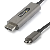 StarTech.com Cable 1m USB C a HDMI 4K de 60Hz con HDR10 - Adaptador de Vídeo USB Tipo C a HDMI 2.0b Ultra HD 4K - Conver