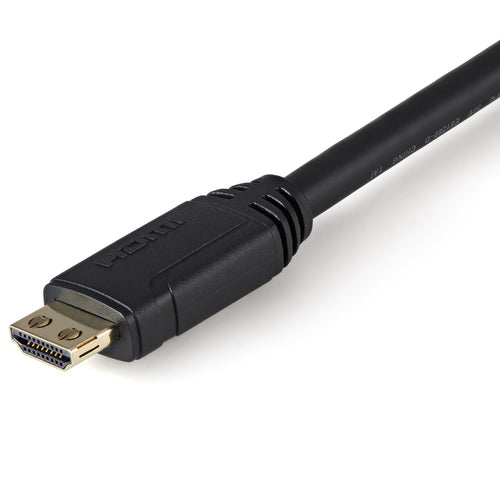 StarTech.com Cable HDMI 2.0 Delgado de Alta Velocidad con Ethernet 4K 60Hz de 3m - HDR10 - Conectores con Agarre Cables 