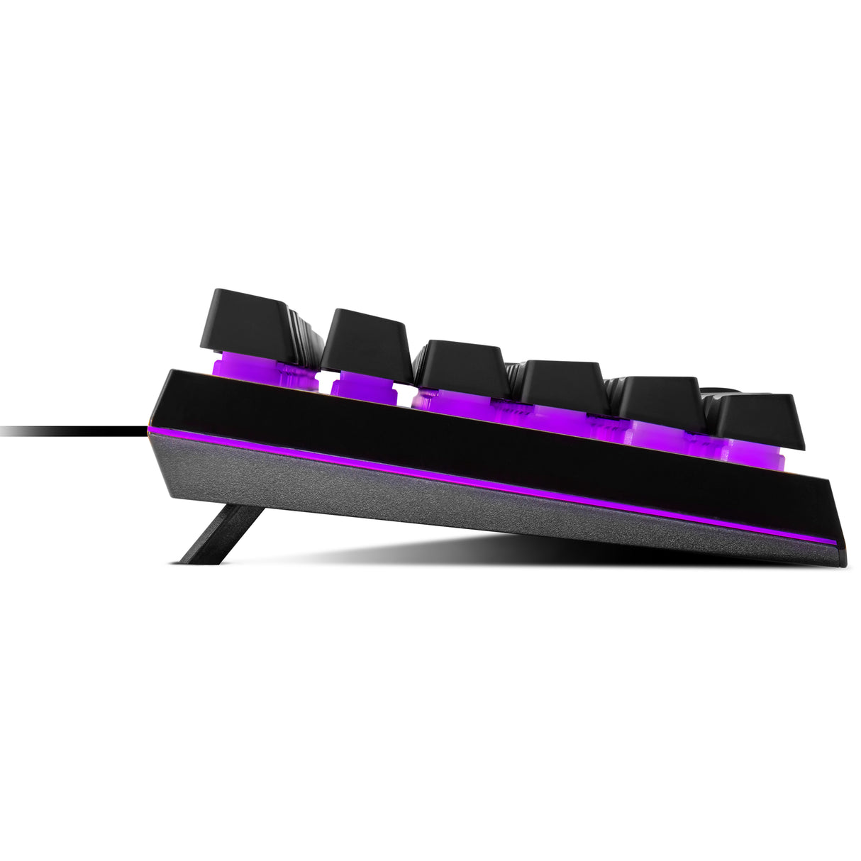 Cooler Master Gaming MS111 teclado Ratón incluido Juego USB QWERTY Español Negro, Alámbrico, Interruptor mecánico, LED R