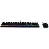 Cooler Master Gaming MS111 teclado Ratón incluido Juego USB QWERTY Español Negro, Alámbrico, Interruptor mecánico, LED R