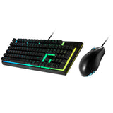 Cooler Master Gaming MS111 teclado Ratón incluido Juego USB QWERTY Español Negro, Alámbrico, Interruptor mecánico, LED R