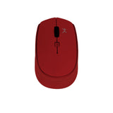 Perfect Choice PC-045045 ratón Oficina Ambidiestro RF inalámbrico Óptico 1600 DPI, Rojo