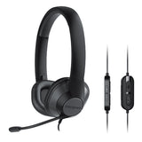Creative Labs HS-720 V2 Auriculares Alámbrico Diadema Oficina/Centro de llamadas Negro, 20 - 20000 Hz, 135 g