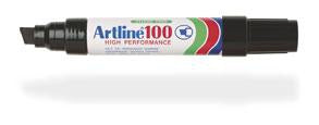 Marcador Artline Permanente Jumbo Aluminio Azul C/6
