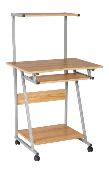 Xtech XTF-CD189 escritorio para computadora Beige, Derecho, Forma rectangular, Madera