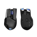 EVGA X20 ratón Juego Ambidiestro RF Wireless + Bluetooth + USB Type-A Óptico 16000 DPI, Negro