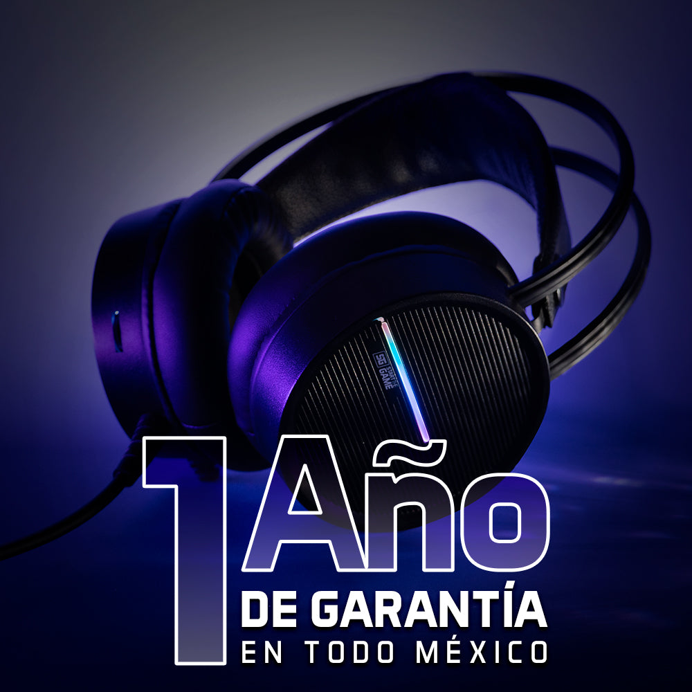 Diadema con Sonido 7.1 Surround, Micrófono Retráctil, Control de Volumen - HS-502