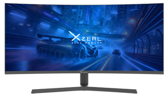 XZEAL XZ6010-1 monitor de computadora 86.4 cm (34") 3440 x 1440 Pixeles Wide Quad HD Negro