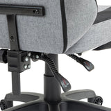 Balam Rush BR-940757 silla para videojuegos Silla universal para juegos Asiento acolchado tapizado Gris, 120 kg, Respald