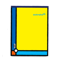 Estrella 8 cuaderno y block 80 hojas Multicolor