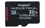 Kingston Technology Tarjeta 32GB microSDHC Industrial C10 A1 pSLC + adaptador SD