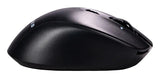 Naceb Technology Na-0139 ratón Diestro RF inalámbrico 1600 DPI, Negro, Na-0139N