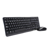 KIT TECLADO Y MOUSE VORAGO KM-302 INALÁMBRICO NEGRO, 2.4GHz, 10M ALCANCE, COMPATIBLE WINDOWS/MAC