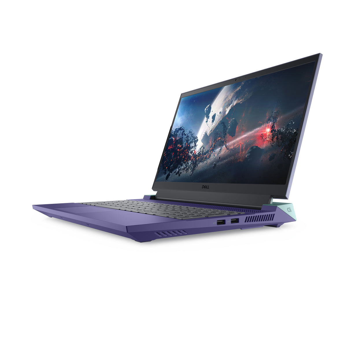DELL G15 5530 Laptop Portátil Verde, Púrpura Concha Juego