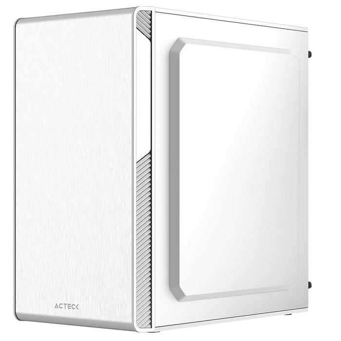 Acteck AC-940047 gabinete de computadora Midi Tower Blanco 500 W, Micro ATX, Mini-ITX