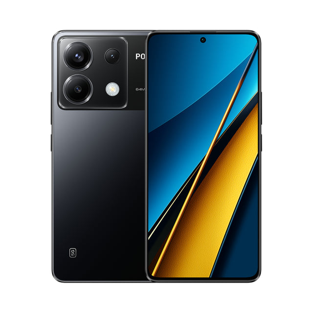 POCO X6 16.9 cm (6.67") SIM dual 5G USB Tipo C 8 GB 256 GB 5100 mAh Negro, 2712 x 1220 Pixeles