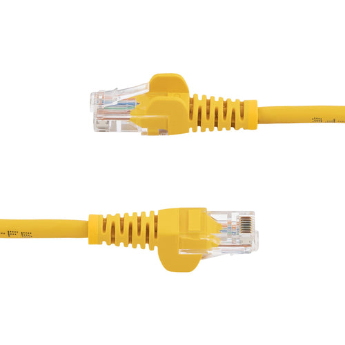 StarTech.com Cable de 1m Amarillo de Red Fast Ethernet Cat5e RJ45 sin Enganche - Cable Patch Snagless Cables de red 1 m 