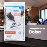 Manhattan Convertidor USB-A a serie (RS232/COM/DB9), 45 cm, macho a macho, chip Prolific PL-2303RA, negro/plata, 3 años de garantía, equivalente a ICUSB232V2 Cable Negro, Transparente 0,45 m USB A Serial/COM/RS232/DB9
