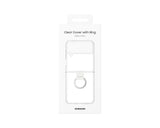 Samsung EF-OF721CTEGMX fundas para teléfonos móviles 17 cm (6.7") Galaxy Z Flip4 Funda Transparente