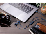 JVC HAFR29UCA auricular y casco Auriculares Alámbrico Dentro de oído Llamadas/Música USB Tipo C Azul