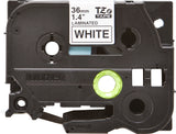 CINTA BROTHER TZE261 P/PT1750/9200/9400 NGRO/BCO 36MM