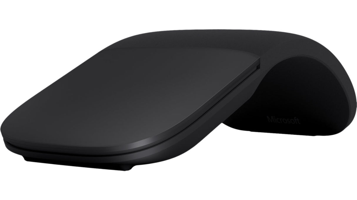 Microsoft Surface Arc Mouse ratón Viajes Ambidiestro Bluetooth BlueTrack, Negro