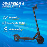 Vorago SC-302-V2 scooter eléctrico Negro 25 kmh 6000 Ah, 120 kg, Cualquier género, 2 rueda(s)