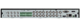 Provision-ISR SH-16200A5N-8L(1U) Negro, 1920 x 1080 Pixeles, H.264, H.265