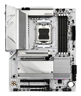 GIGABYTE B650 AORUS ELITE AX ICE Placa base - Compatible con procesadores AMD Ryzen 9000, VRM digital de 12+2+2 fases, hasta 8000 MHz DDR5 (OC), 1xPCIe 5.0 + 2xPCIe 4.0 M.2, Wi-Fi 6E, LAN 2.5GbE, USB 3.2 Gen 2x2 placas base AMD Zócalo AM5 1 Zócalo AM5