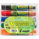 Pilot EMP-182 marcador 5 pieza(s) Punta de cincel Rojo, Negro, Azul, Verde, Naranja, Multicolor, Blister