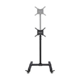 Tripp Lite DMC1342S Soporte Móvil para TV - Altura Ajustable, TVs y Monitores de 13" a 42", Ruedas con Freno, Negro