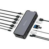 Verbatim CDS-15 Alámbrico USB 3.2 Gen 1 (3.1 Gen 1) Type-C Negro, Gris