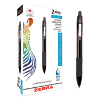 Zebra 707NGRMDC006 bolígrafos Negro Bolígrafo Fino Negro