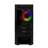 Balam Rush Dragonfly II Crystal GM745s Midi Tower Negro, Micro ATX, Mini-ITX, Metal