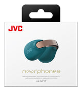 JVC HA-NP1T Auriculares True Wireless Stereo (TWS) De clip en la oreja Llamadas/Música USB Tipo C Bluetooth Azul, Oro