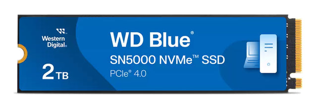 Western Digital WDS200T4B0E unidad interna de estado sólido 2 TB M.2 PCI Express 4.0 NVMe, 5150 MB/s