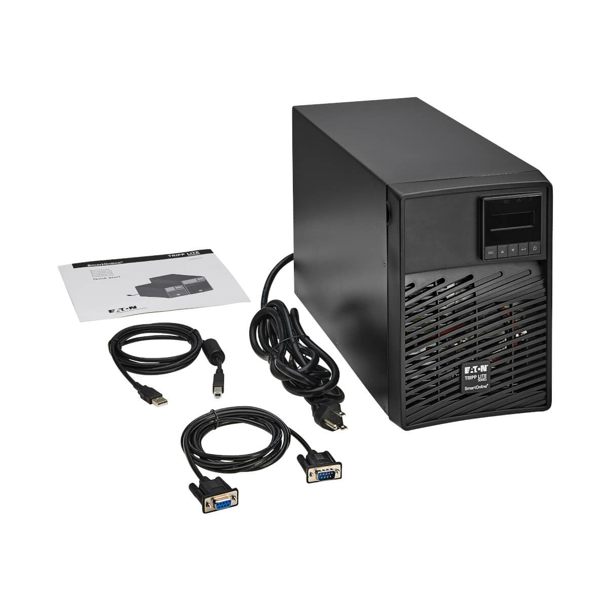 Tripp Lite SU1500XLCD UPS SmartOnline de Doble Conversión 120V, 1.5kVA y 1.35kW, en Torre, Autonomía Extendida, Opciones