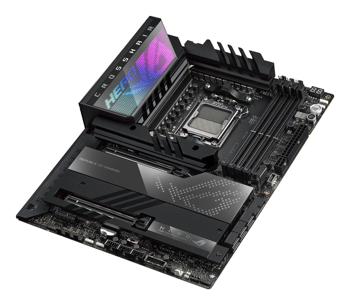 ASUS ROG CROSSHAIR X670E HERO placas base AMD Zócalo AM5 AMD Ryzen™ 7 Zócalo AM5