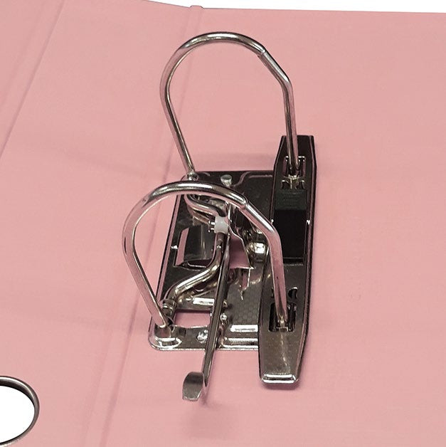 Techmakro FI613990 carpeta de cartón Carta Rosa, Anillo D, Almacenamiento, Cloruro de polivinilo (PVC)