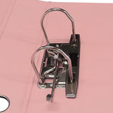 Techmakro FI613990 carpeta de cartón Carta Rosa, Anillo D, Almacenamiento, Cloruro de polivinilo (PVC)