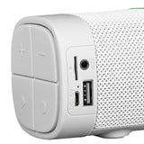 TechZone NS-BOC02C altavoz portátil y para fiesta Altavoz portátil estéreo Rojo, Blanco 10 W, Inalámbrico, USB tipo A, U