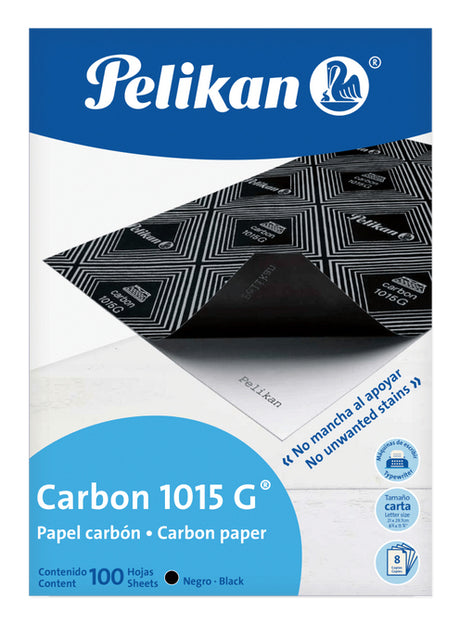 Pelikan 10150217 papel de carbón 100 hojas Carta