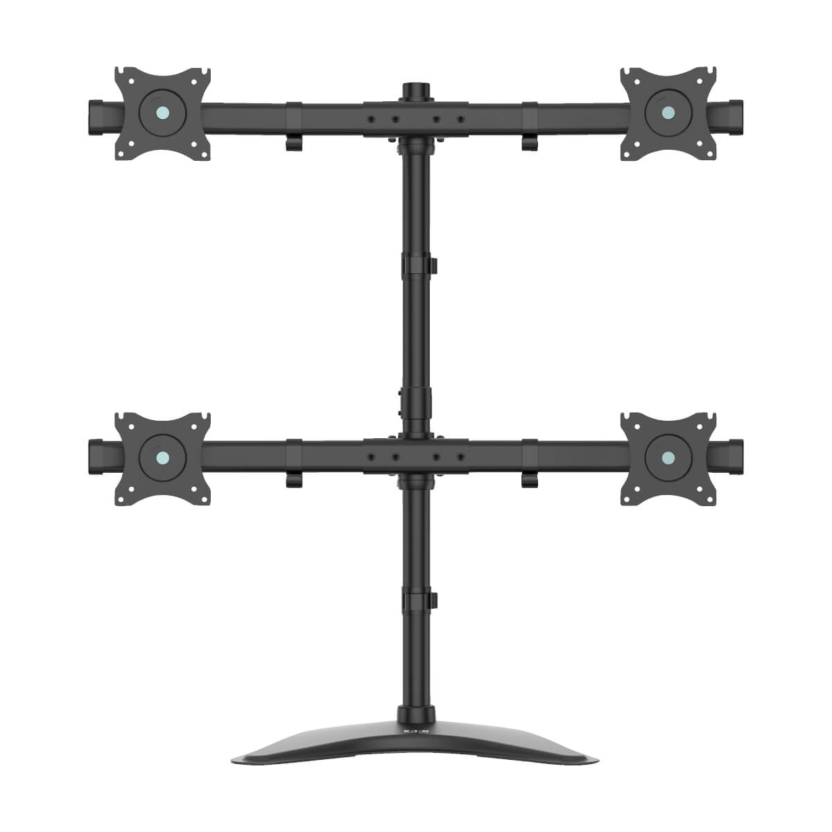Tripp Lite DDR1327MQ Soporte de Escritorio para Cuatro Pantallas Planas de 13" a 27" Soportes para monitores 4