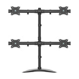 Tripp Lite DDR1327MQ Soporte de Escritorio para Cuatro Pantallas Planas de 13" a 27" Soportes para monitores 4