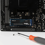 PNY CS2241 1TB M.2 NVME PCI Express 4.0 3D NAND, 5100 MB/s, M280CS2241-1TB-RB